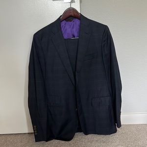 Navy south wick x epaulet suit